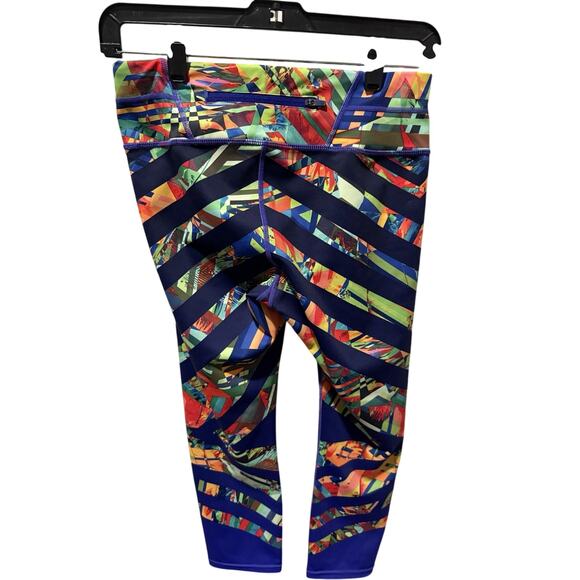 Athleta Kaleidoscope Sonar Women’s Capri Leggings – Size Small - Picture 2 of 4